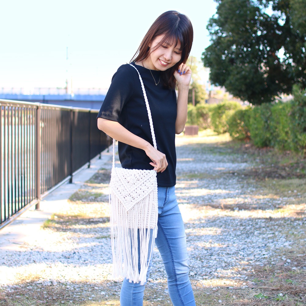 Macrame Shoulder Bag