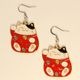 Maneki - neko Earrings for pierced ears