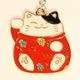 Maneki - neko Earrings for pierced ears