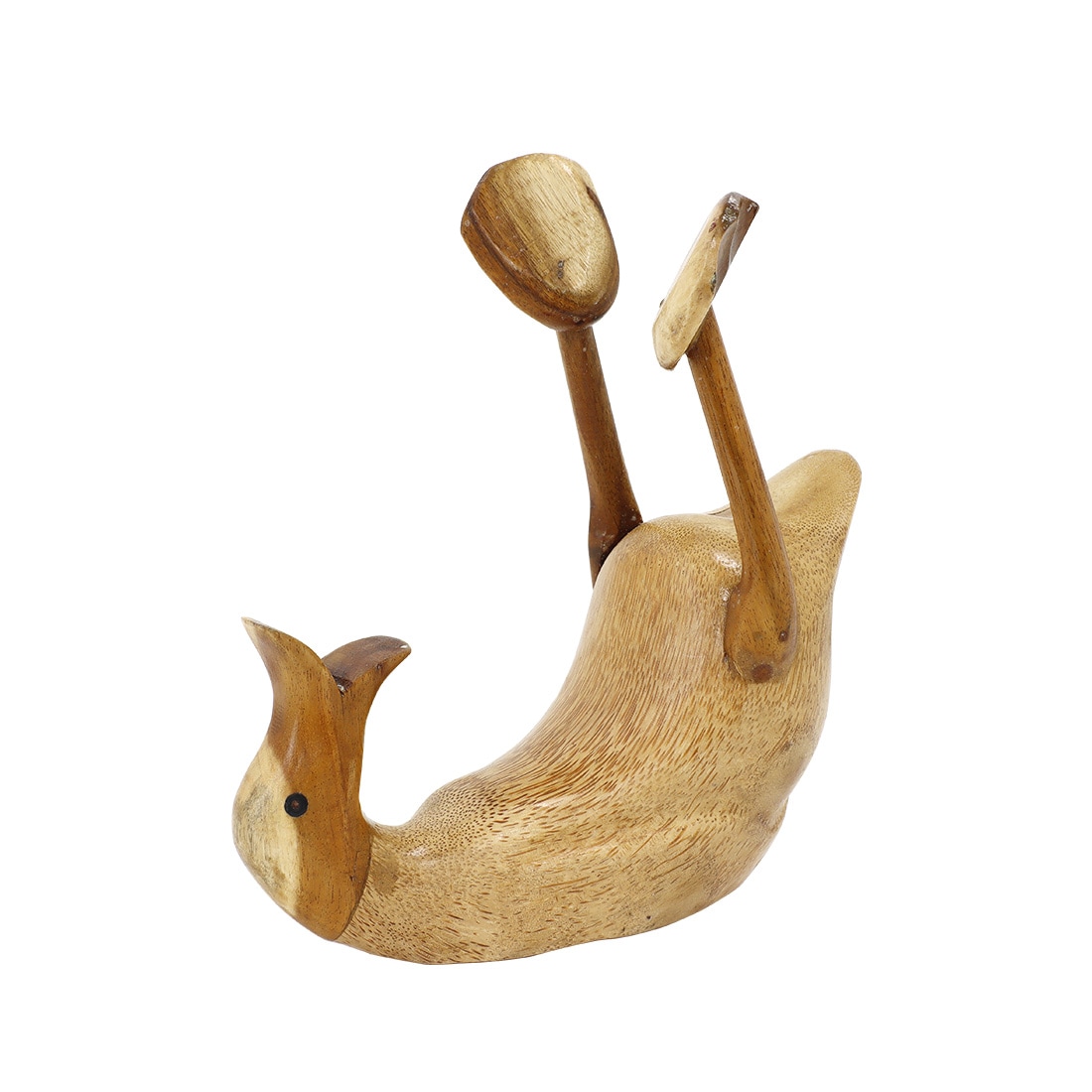Wooden Duck Wine Bottle Holder