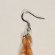 Cats Earrings with a dangling tail