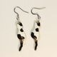 Cats Earrings with a dangling tail