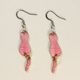 Cats Earrings with a dangling tail