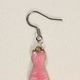 Cats Earrings with a dangling tail