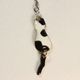 Cats Earrings with a dangling tail