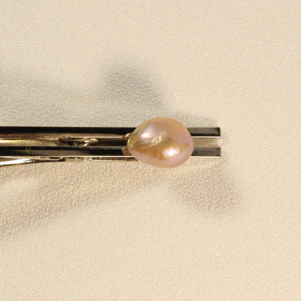 Freshwater Pearl Tie Clips