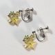 Yellow Starfish Clip-on Earrings　
