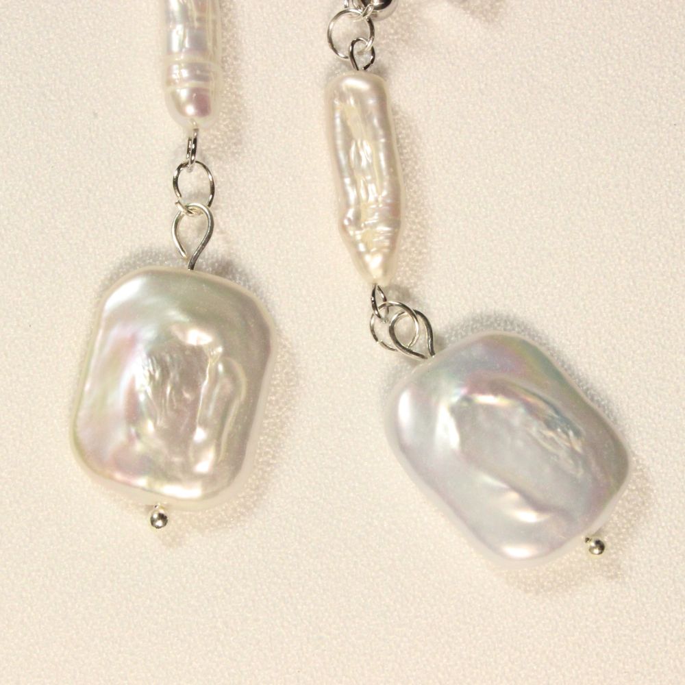 Freshwater Pearl Earrings for pierced ears