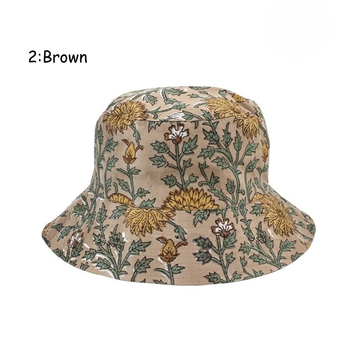 Block Printed Bucket Hats