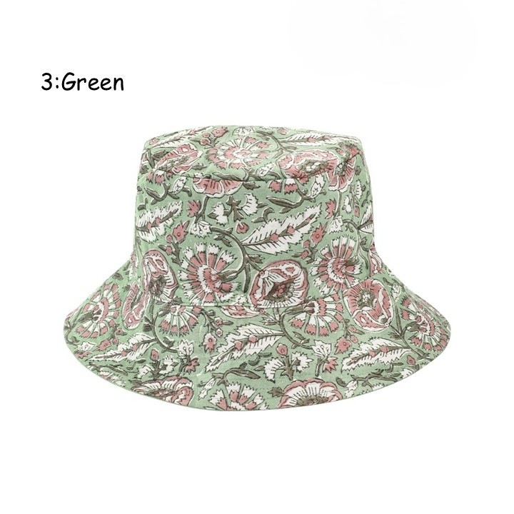 Block Printed Bucket Hats