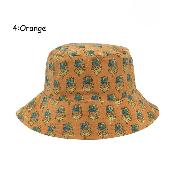 Block Printed Bucket Hats