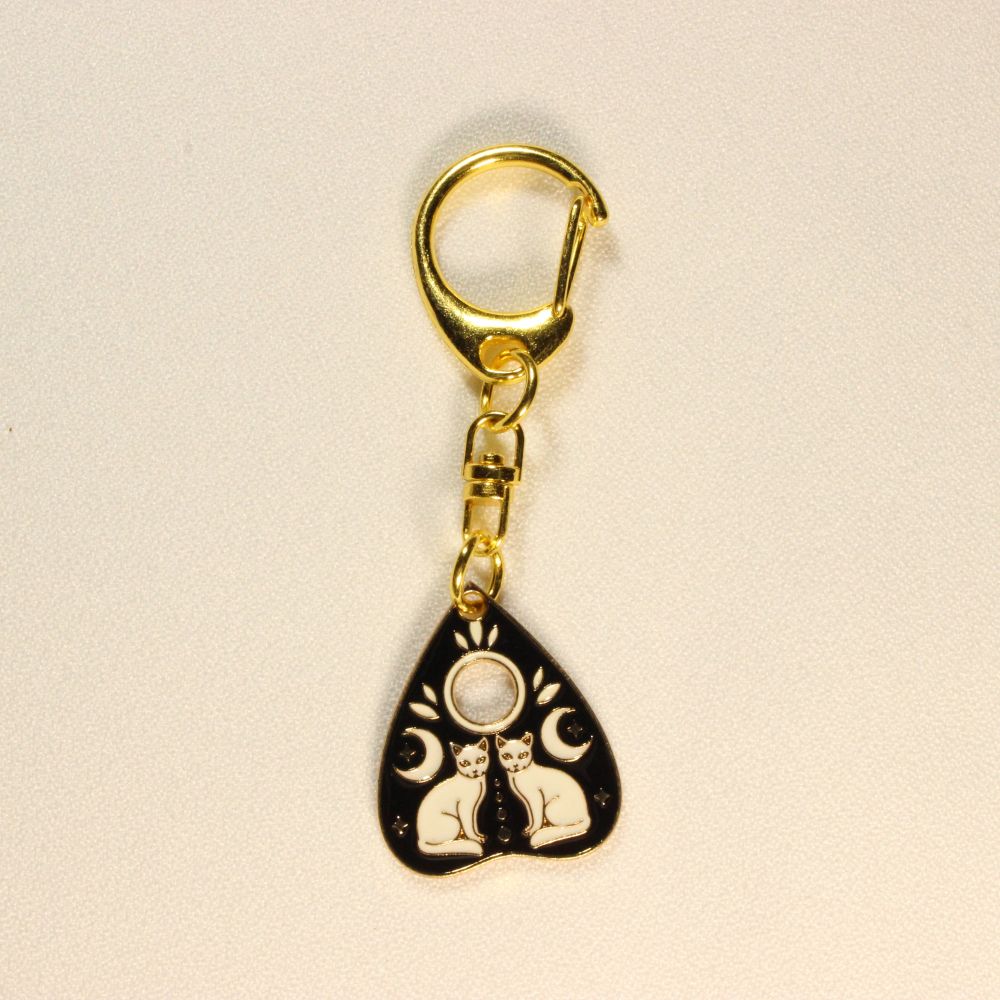 Gothic Cats Keychains
