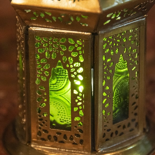 Moroccan style Openwork LED Candle Lantern