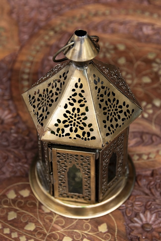 Moroccan style Openwork LED Candle Lantern
