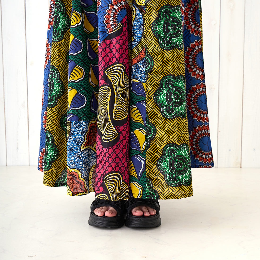African print skirts