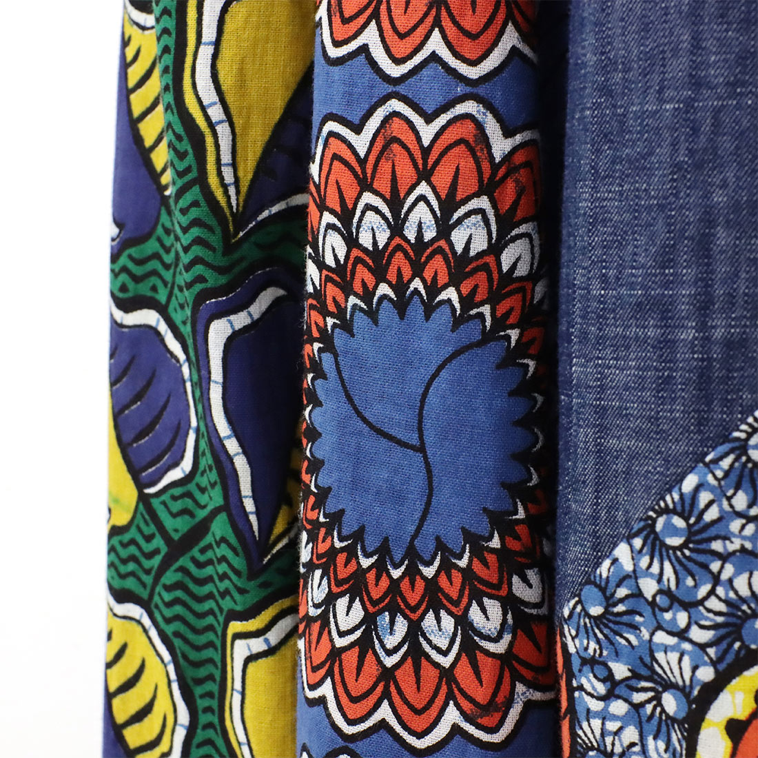 African print skirts