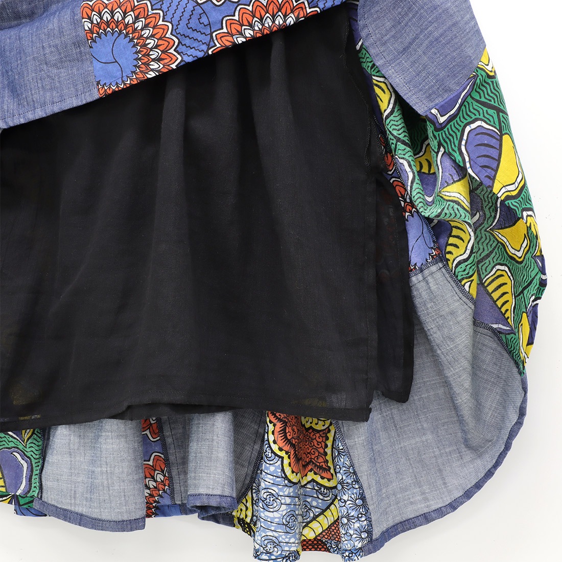 African print skirts