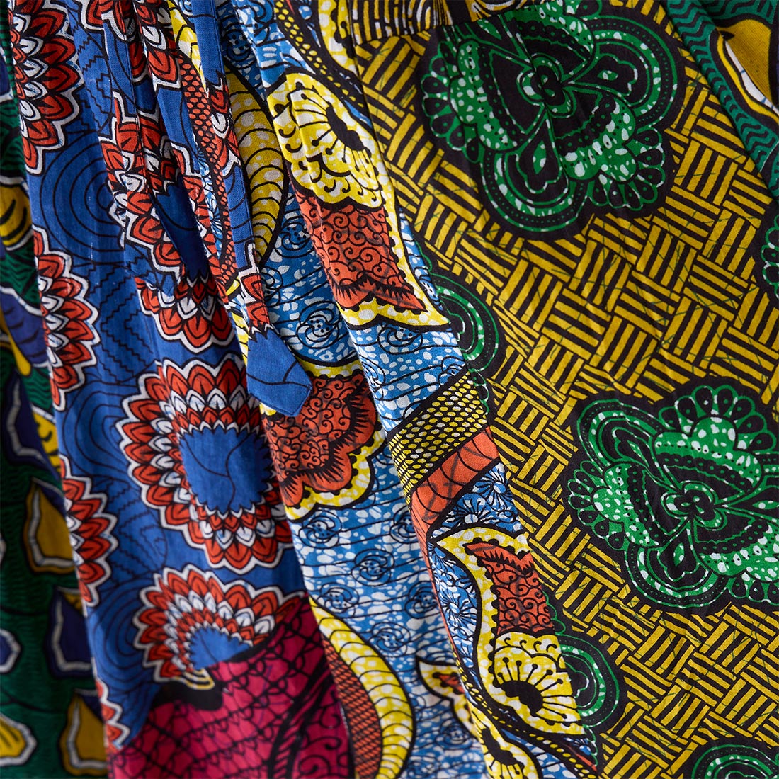 African print skirts