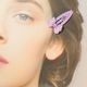 Bow Hair Clips - Lavender
