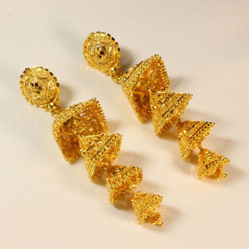 India Jhumka Earrings
