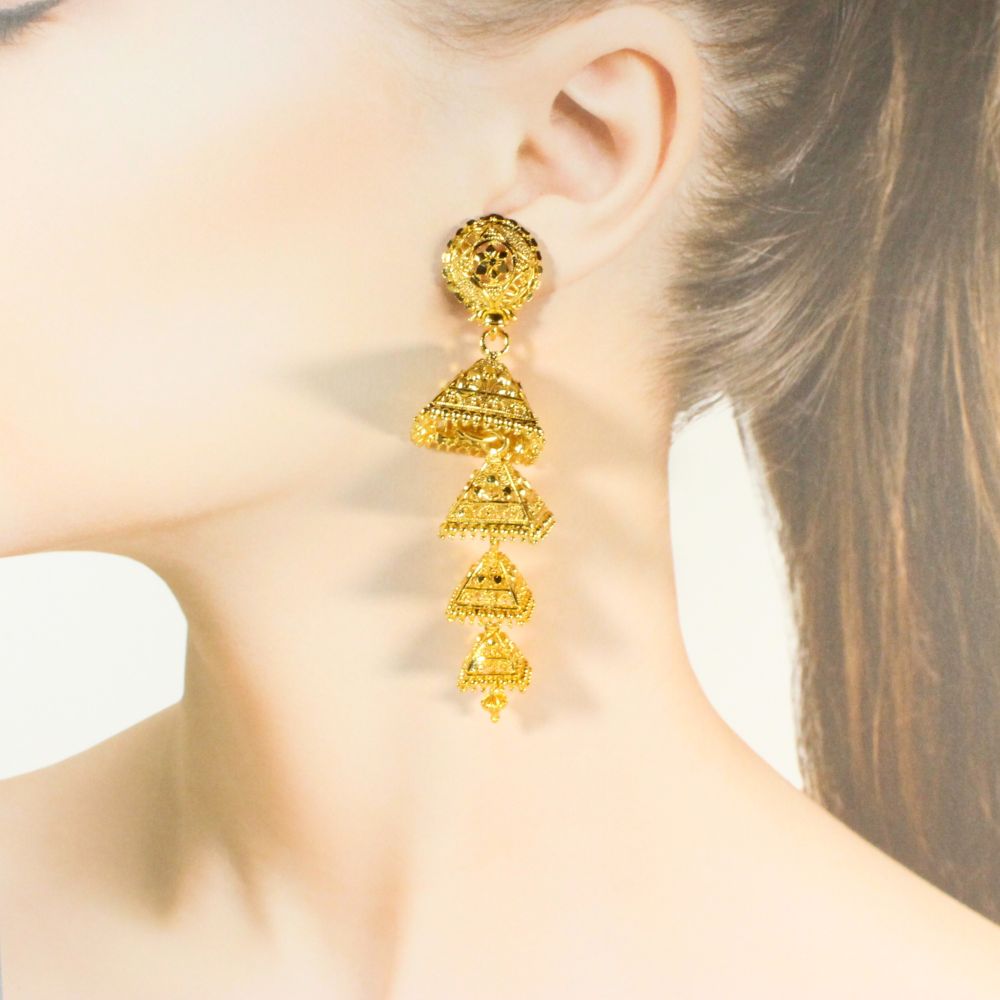 India Jhumka Earrings