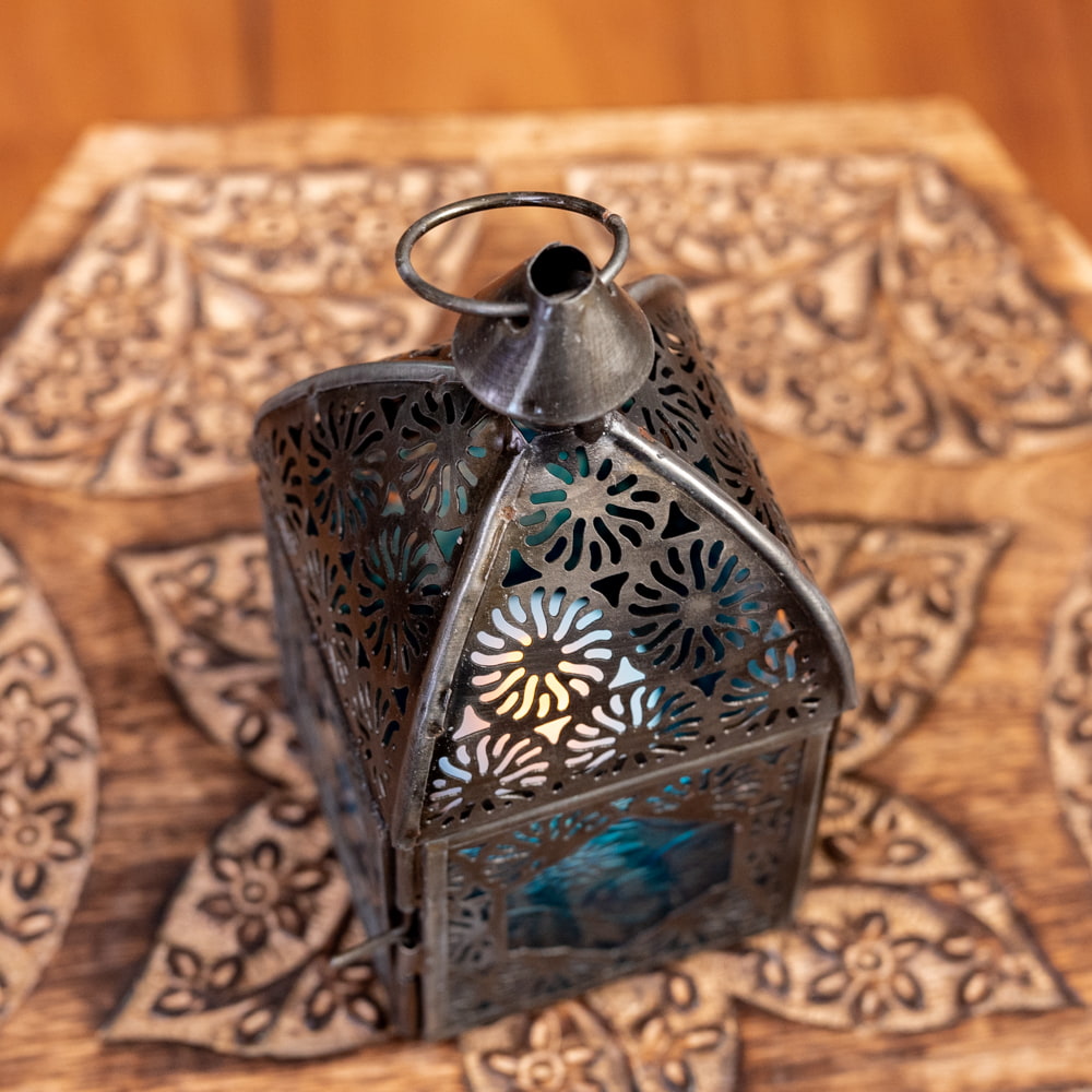 Moroccan style Openwork LED Candle Lantern