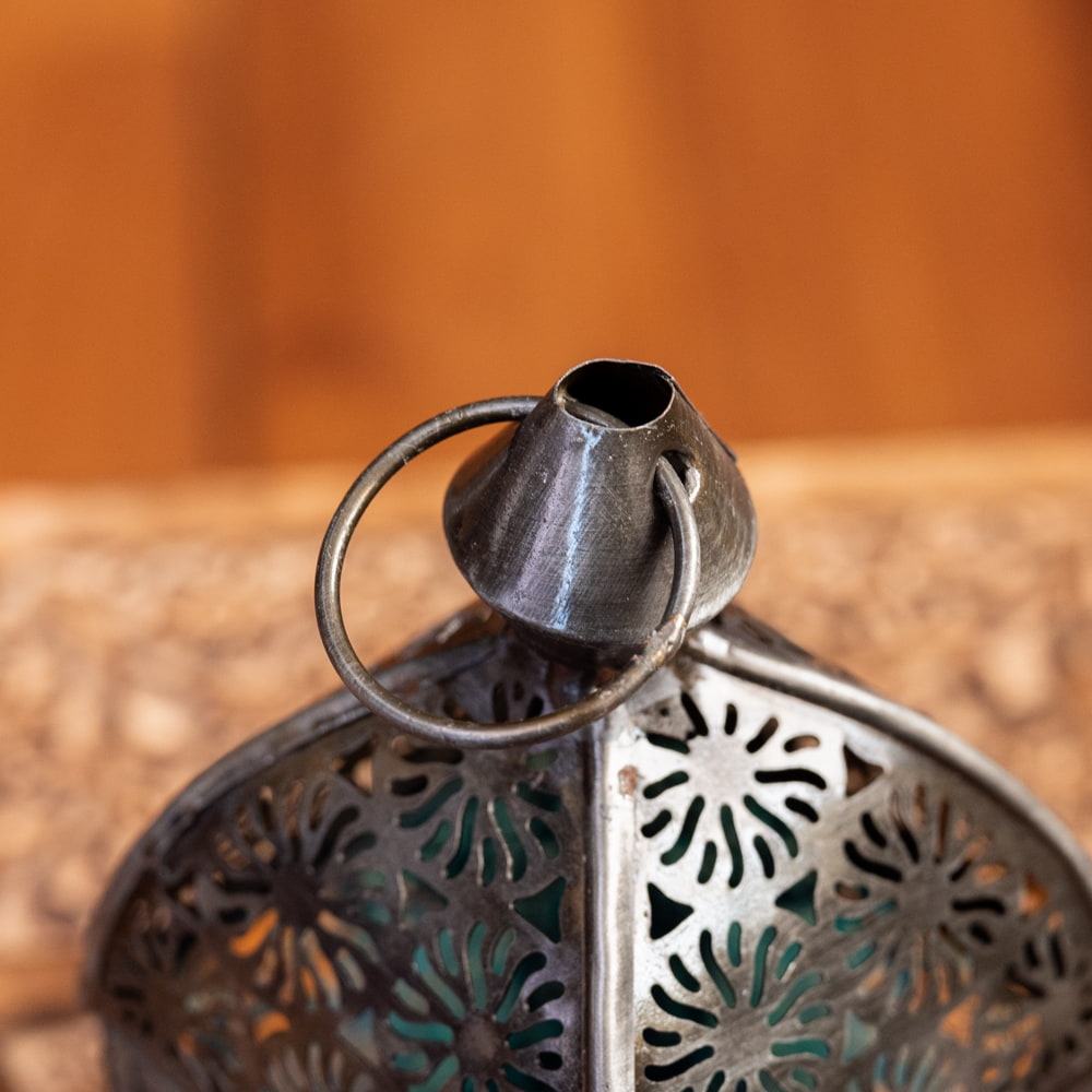 Moroccan style Openwork LED Candle Lantern