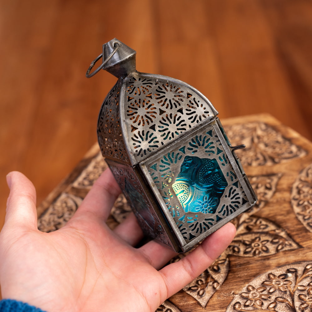Moroccan style Openwork LED Candle Lantern
