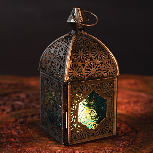 Moroccan style Openwork LED Candle Lantern