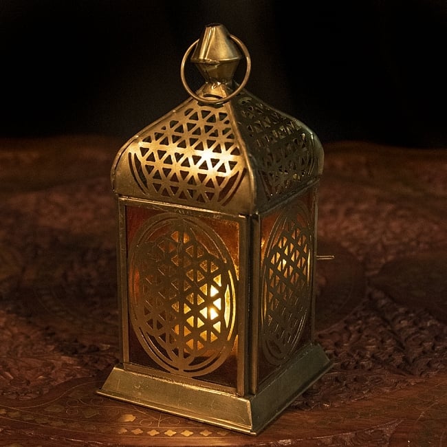 Moroccan style Openwork LED Candle Lantern