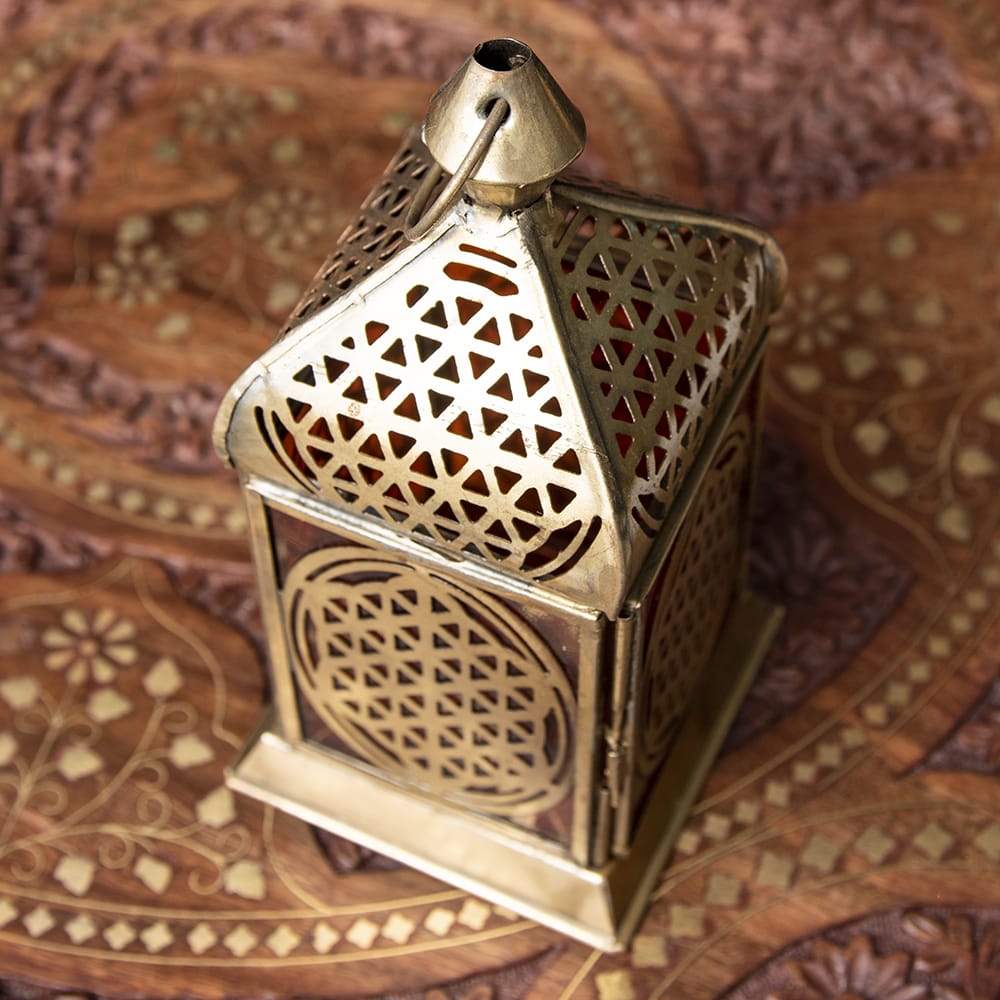 Moroccan style Openwork LED Candle Lantern