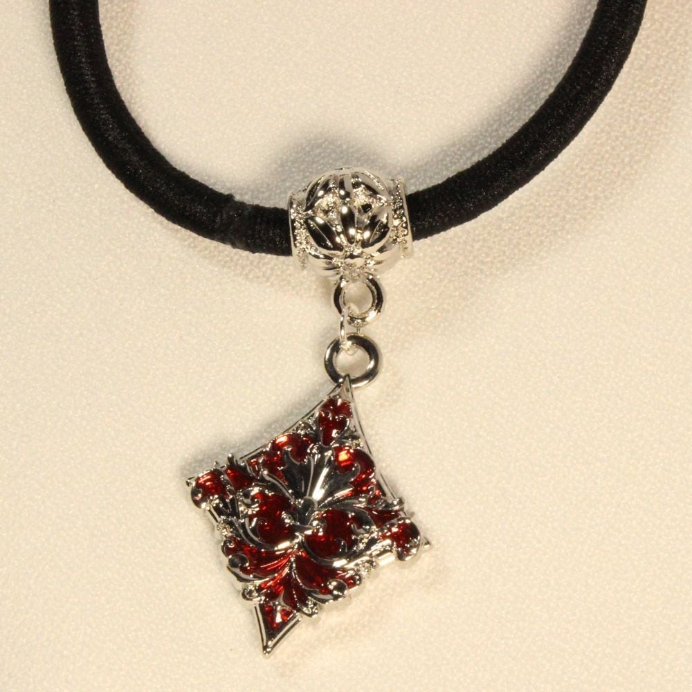 Gothic Diamond Hair Tie