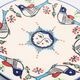 Yazd Plates - 18cm - sun & birds