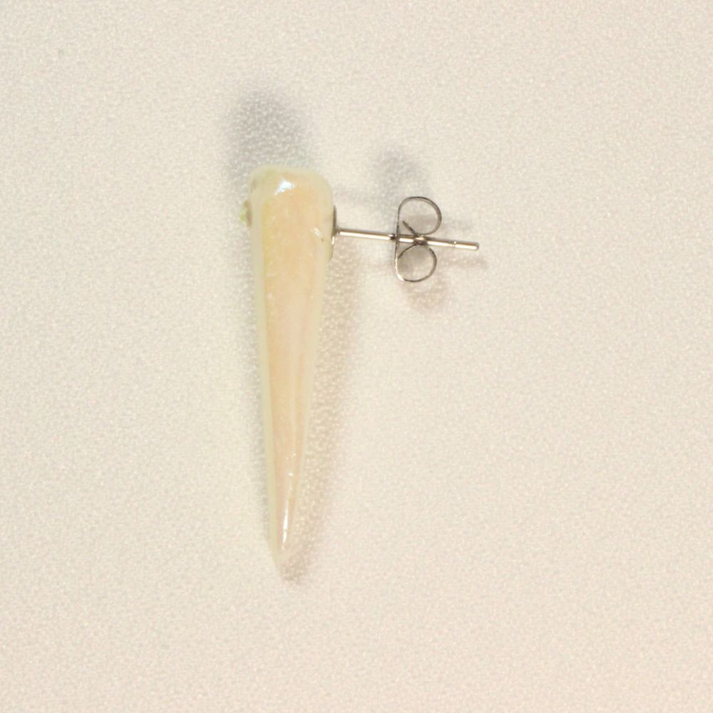 Gothic Shell Earrings for pierced ears