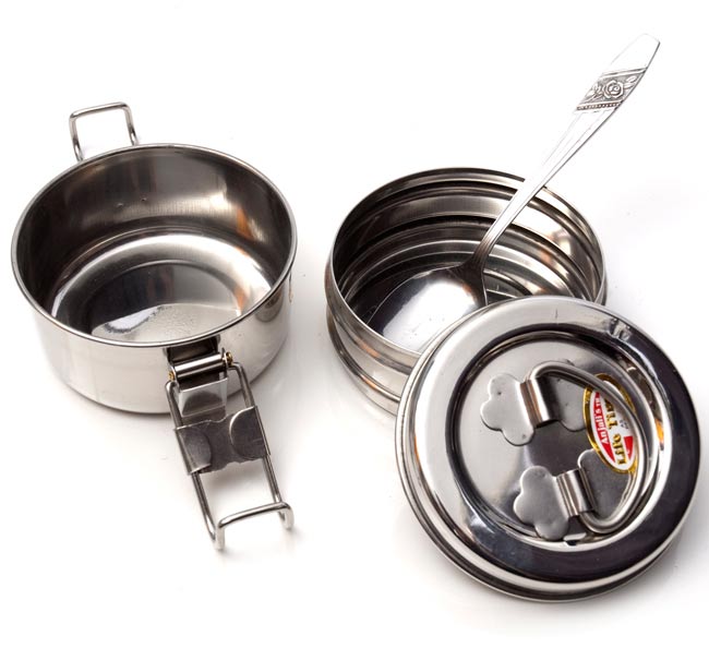 Indian lunch box 2段-6×2