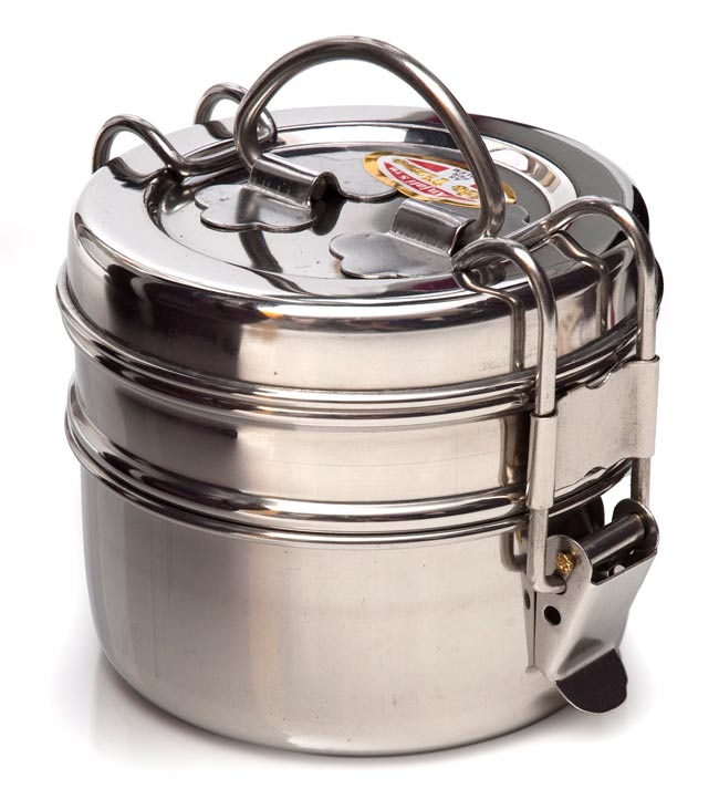 Indian lunch box 2段-6×2