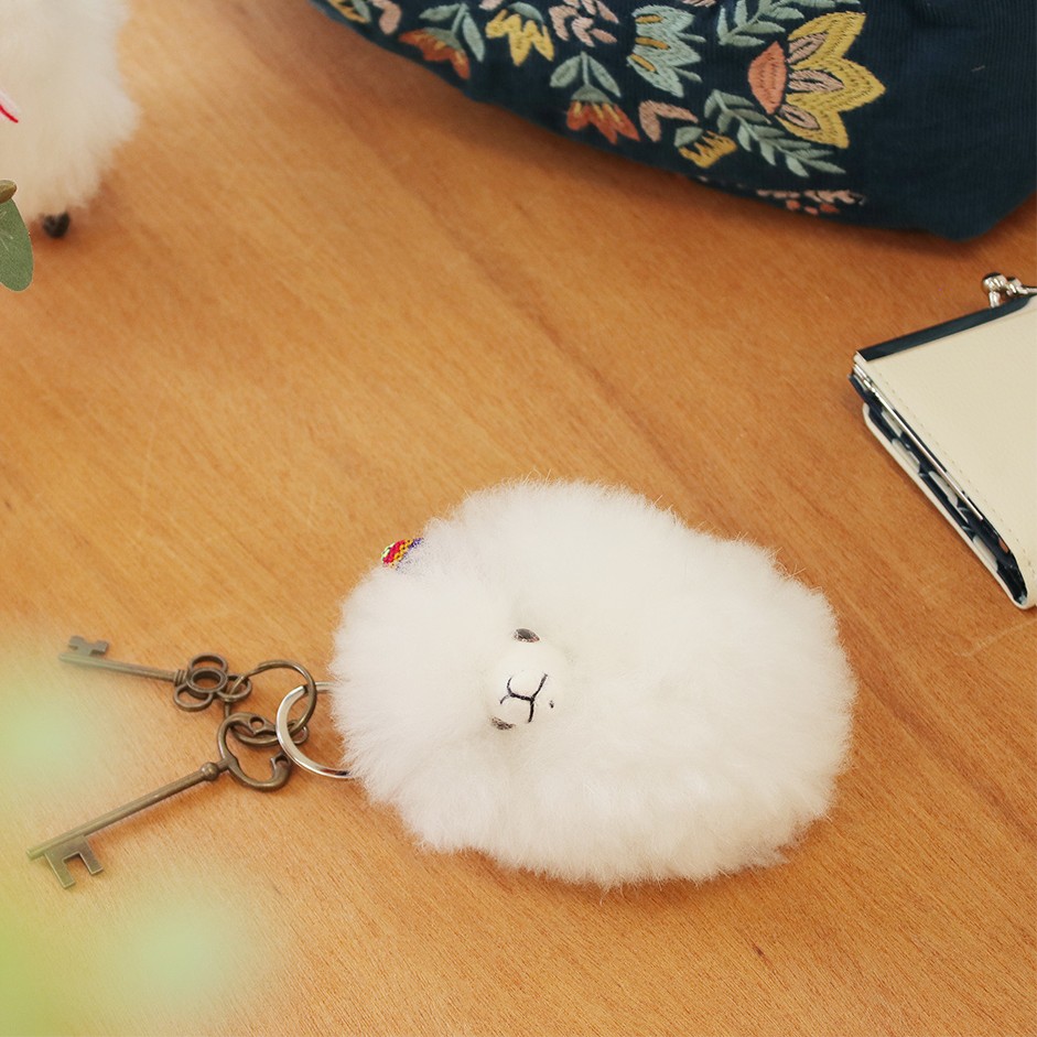 Baby Alpaca Bag Charm