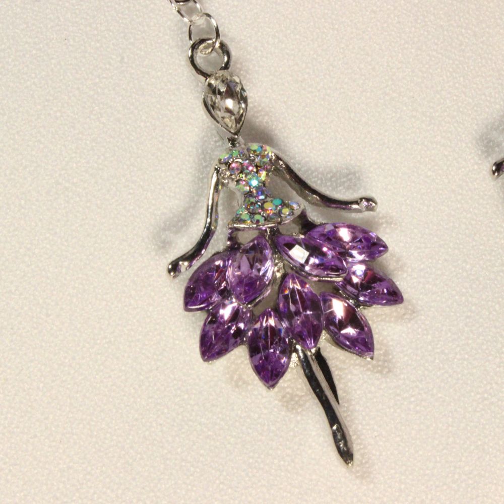 Ballerina Earrings for pierced ears