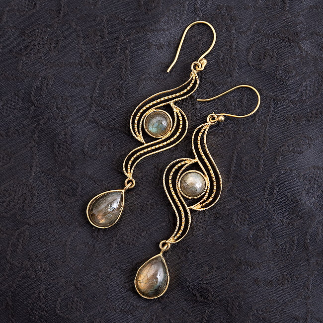 Indian labradorite Earrings