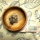 Chocolate earrings　～チョコレート　金属アレルギー対応ピアス～