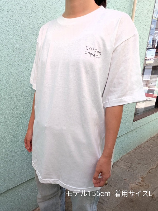 yamyam��CottonDog&Cat ���ꥸ�ʥ�����ƥ���T�����