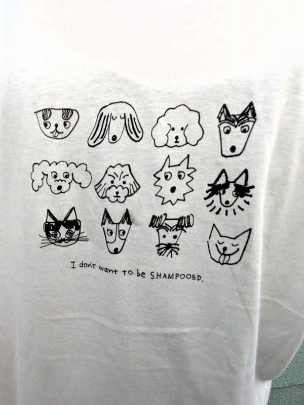 yamyam��CottonDog&Cat ���ꥸ�ʥ�����ƥ���T�����