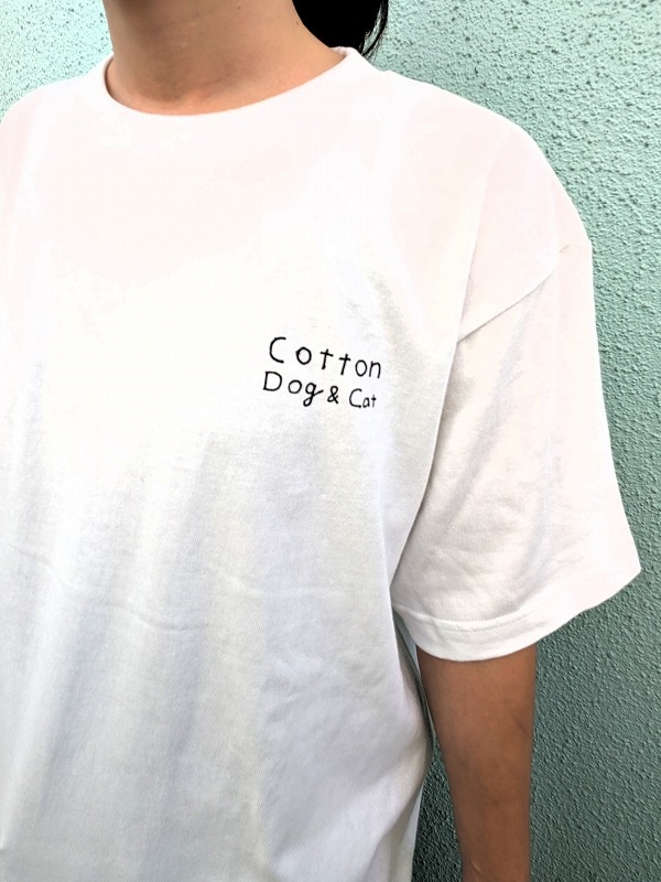 yamyam��CottonDog&Cat ���ꥸ�ʥ�����ƥ���T�����