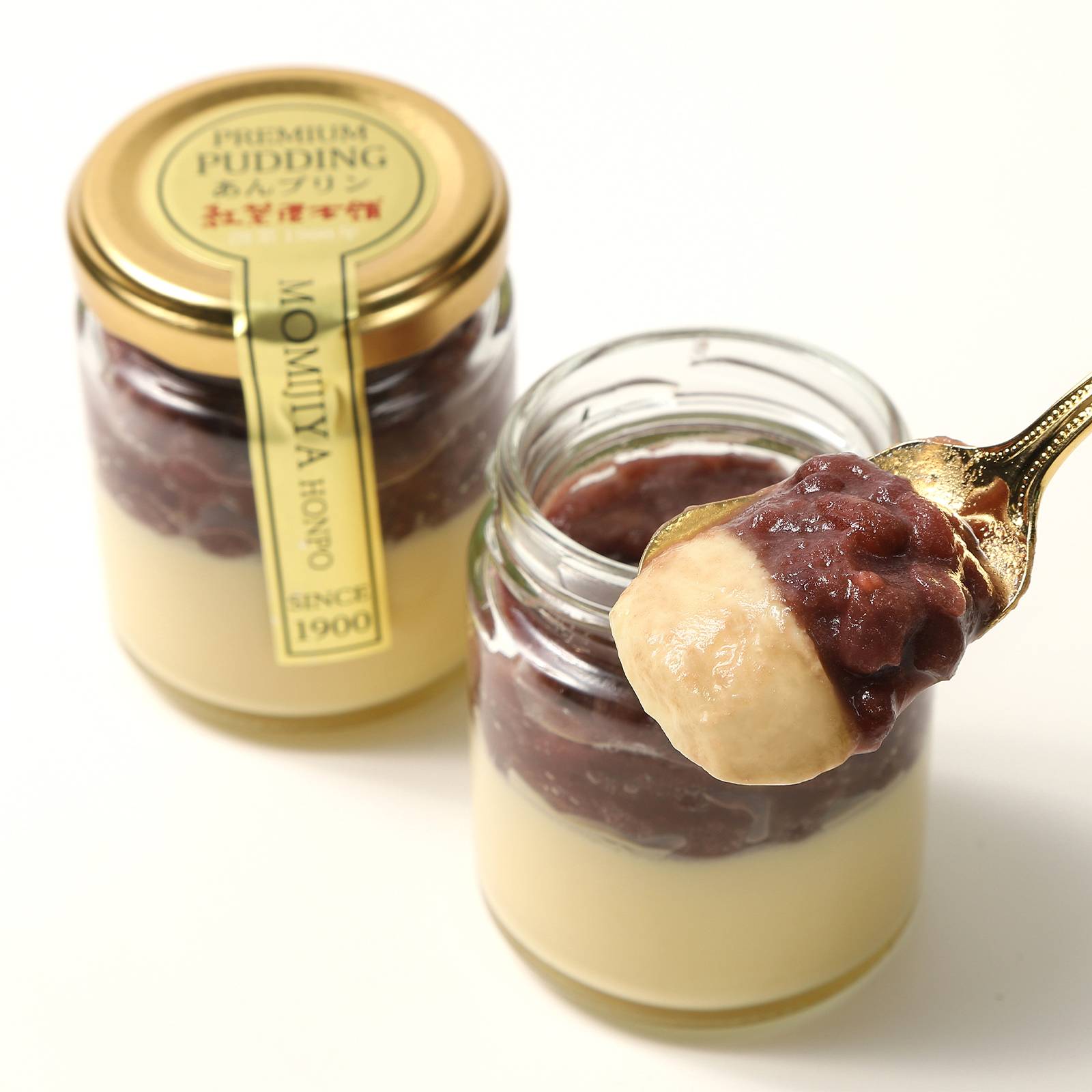 【老舗羊羹屋が拘った】<br>和ならで和の あんプリン<br>プレミアム あんプリン（1箱 6個入）（100g×6個）<br>【送料無料・冷凍発送】