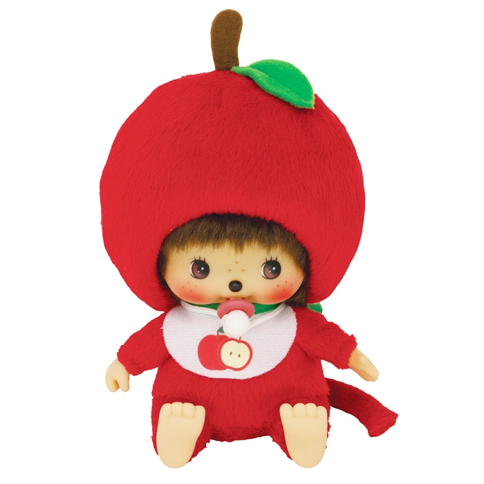 りんごのべびちっちさん Sサイズ お座り|【ぬいぐるみのセキグチ