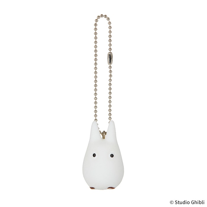 きいちろー ネコポス可】 となりのトトロ フロッキングキーチェーン 小トトロ