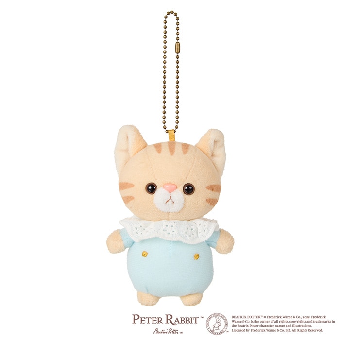 ピーターラビット こねこのトム ぬいぐるみマスコット