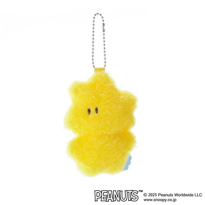 ウッドストック　ぬいぐるみストラップ ウッドストック ほわっとマスコット|【ぬいぐるみのセキグチ】メーカー