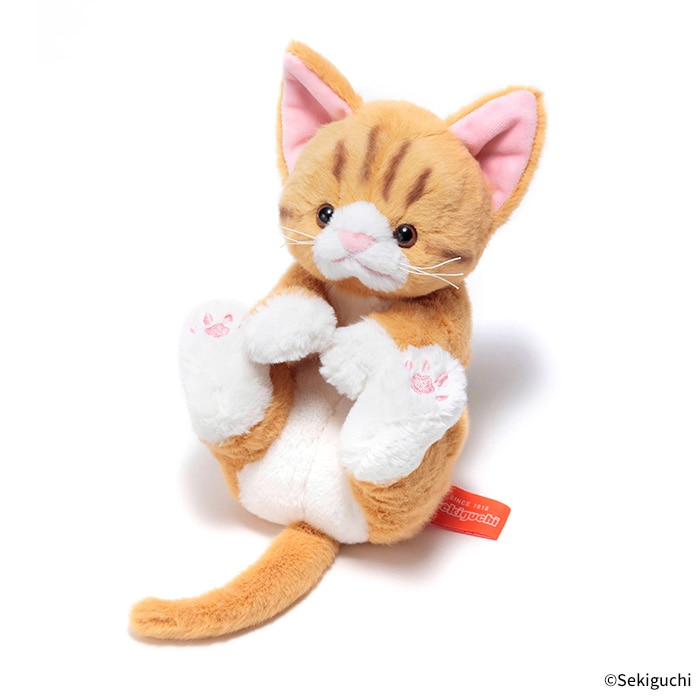 予約】 ころりんぬいぐるみ ねこ ちゃとら|【ぬいぐるみのセキグチ