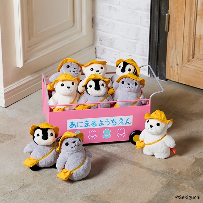予約】 あにまるようちえん ペンギン|【ぬいぐるみのセキグチ